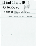 Revue Tantôt, no 10